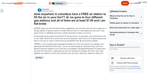 Columbus - Free Air Stations