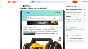 DeWalt - 20V Air Inflator