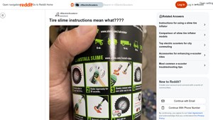 Reddit - Tire Inflation Adapter