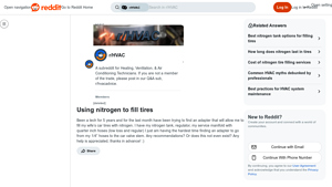 Reddit - Nitrogen Tank & Regulator System