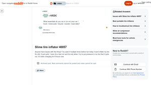 Reddit - Slime Tire Inflator 40057