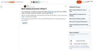 Ryobi - Battery-Powered Inflator