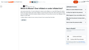 Rogue SL - Tire Inflation Insights