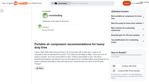 Viair - 88P & Milwaukee - Inflator