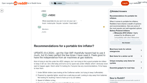 Portable Tire Inflator - Budget Picks Under $65