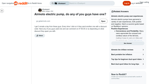 Airmoto - Electric Pump