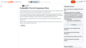 ZGZUXO - Portable Air Compressor