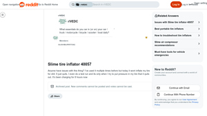 Reddit - Slime Tire Inflator 40057