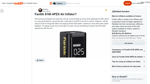 Fanttik - S100 APEX Air Inflator