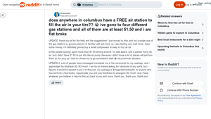 Columbus - Free Air Stations