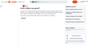 Ryobi - P737D Inflator