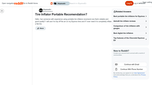 Harbor Freight - Pittsburgh 12v Tire Inflator