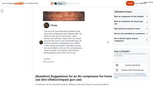 Husky - 20 Gal. Oil Free Portable Air Compressor