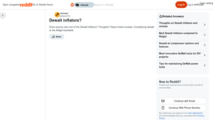 Dewalt - DCC020 Inflator