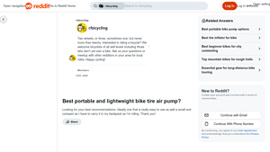 Topeak - Mini Morph, Lezyne - Pocket Drive, Nano Pumps - Compact Electric Solutions