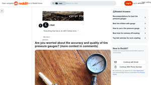 NIST - Calibrated Tire Pressure Gauges