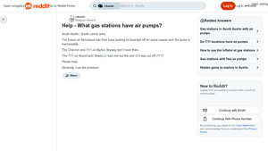 Gas Stations - Air Pumps in Austin