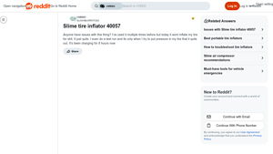 Reddit - Slime Tire Inflator 40057