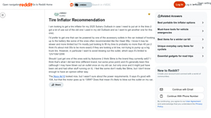 Subaru - 12V Tire Inflator