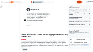 Eagle Creek - Tarmac Carry-On