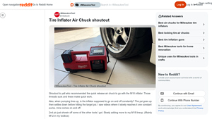 M18 - Tire Inflator Air Chuck