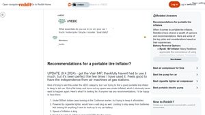 InflatePro - Portable Tire Inflator