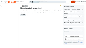 Astoria Gas Stations - Air Pumps Available