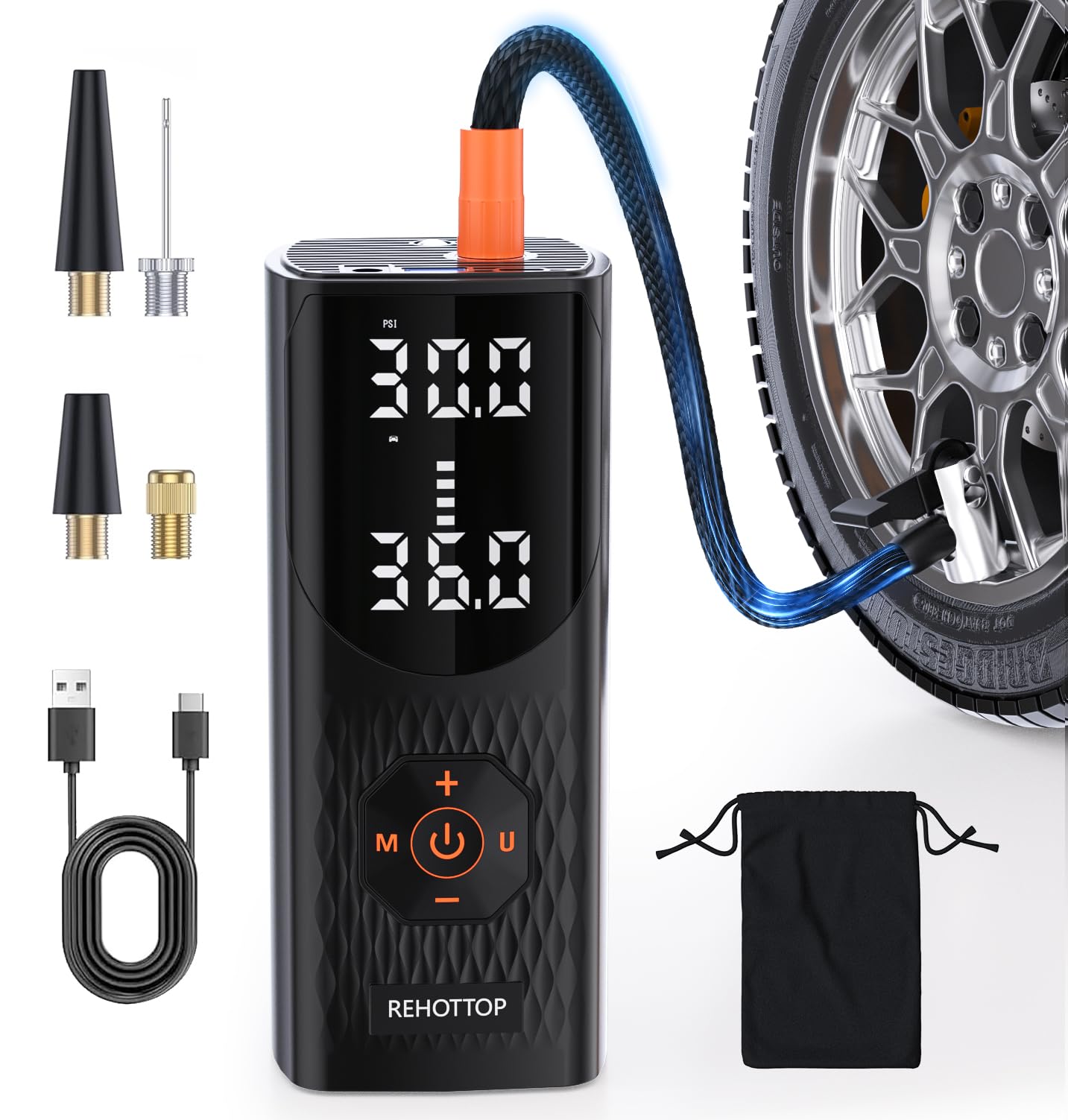 Featured image for the rehottop tire inflator guide