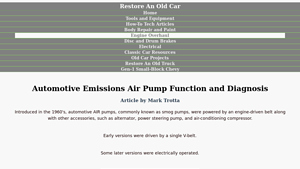 National Parts Depot - Smog Pump Eliminator Bracket