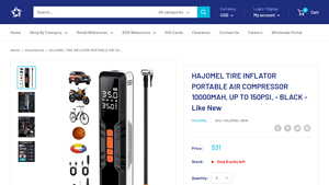 Hajomel - Portable Tire Inflator