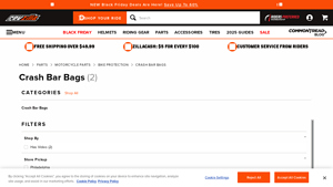 RevZilla - Motorcycle Crash Bar Bags