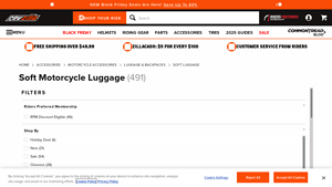 RevZilla - Soft Motorcycle Luggage