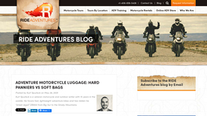 Giant Loop - RTW Saddlebags