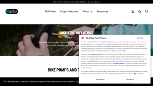 RidePDW - Bike Pumps & CO2 Tire Inflators