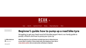 Road Cycling UK - Essential Pumps and Valves