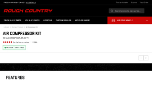 Rough Country - Air Compressor Kit