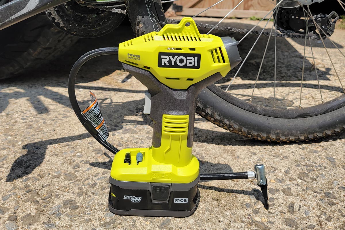 An application scenario or product detail of ryobi battery tire inflator - Image 5