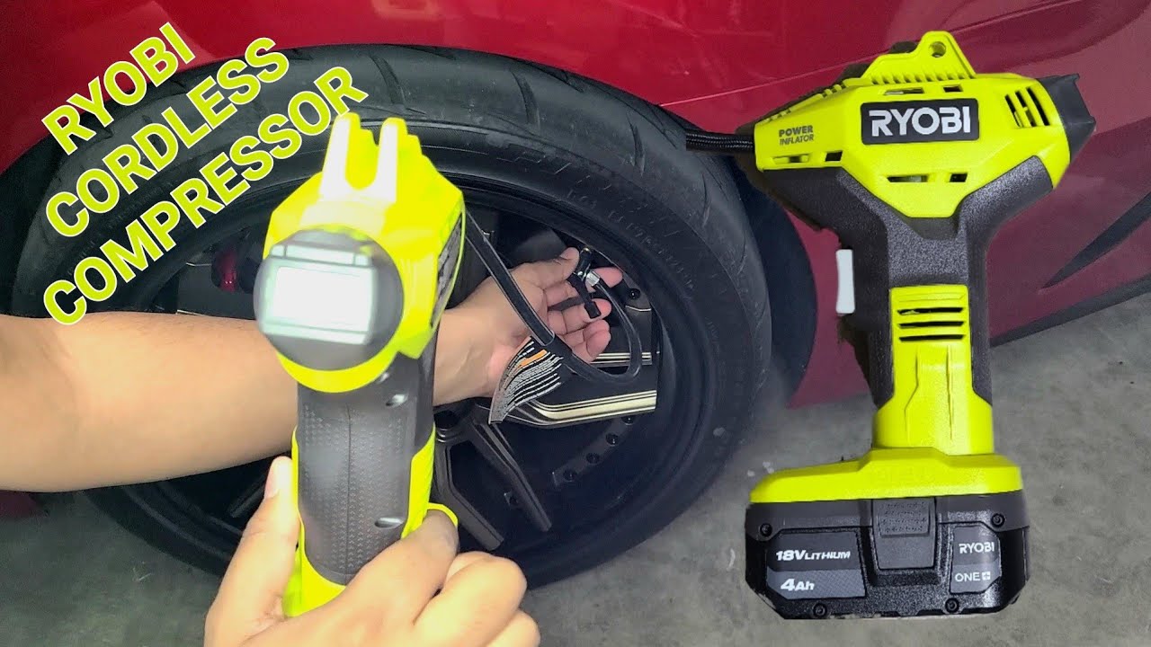 An application scenario or product detail of ryobi car tire inflator - Image 11