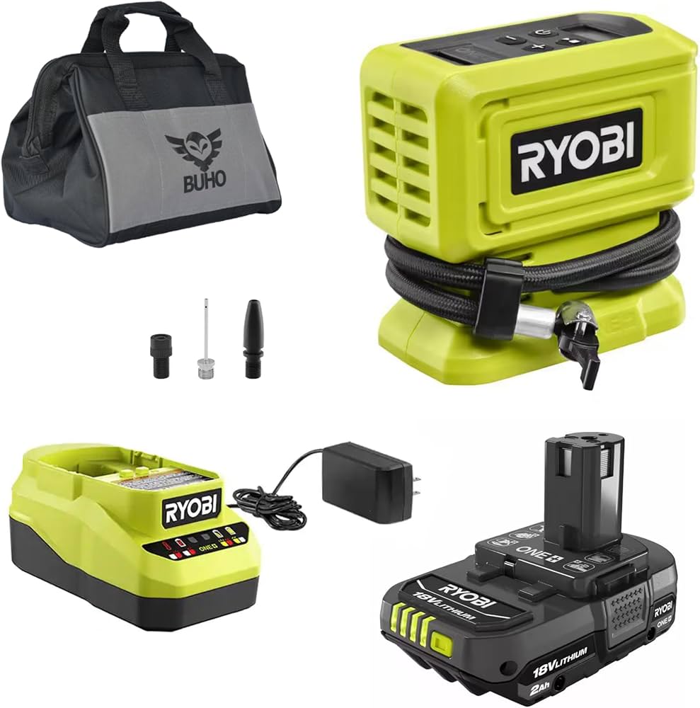 Featured image for the ryobi tire inflator with battery and charger guide