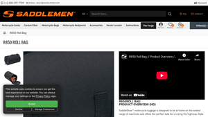 Saddlemen - R850 Roll Bag
