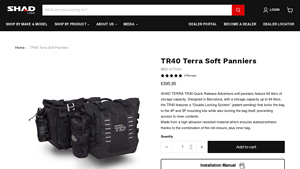 SHAD - TR40 Terra Adventure Saddlebags
