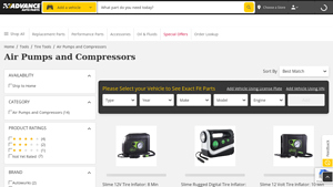 Advance Auto Parts - Air Pumps and Compressors
