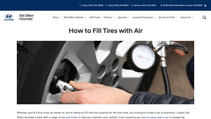 Sid Dillon Hyundai - Service Discounts