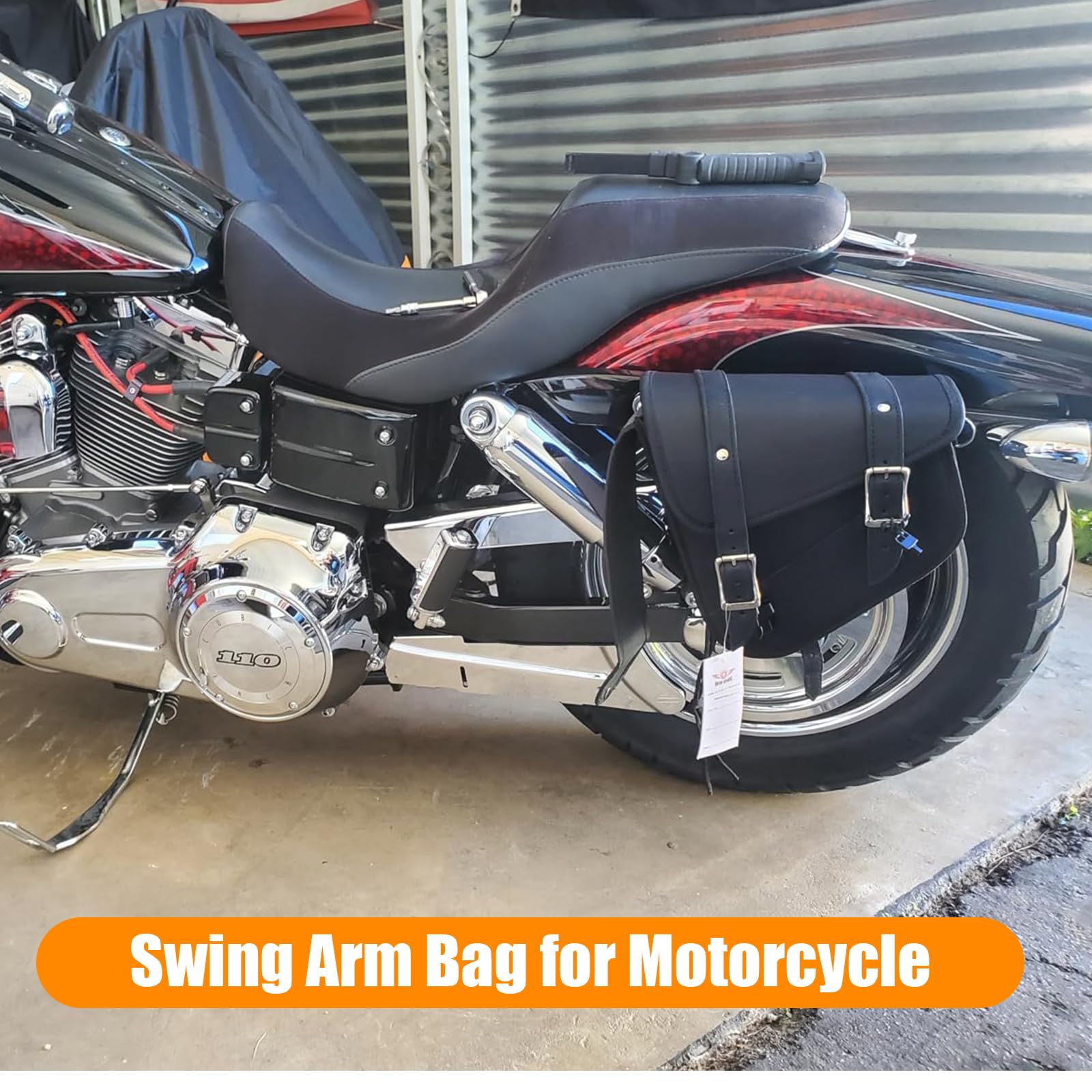 An application scenario or product detail of side bag for motorcycle - Image 3