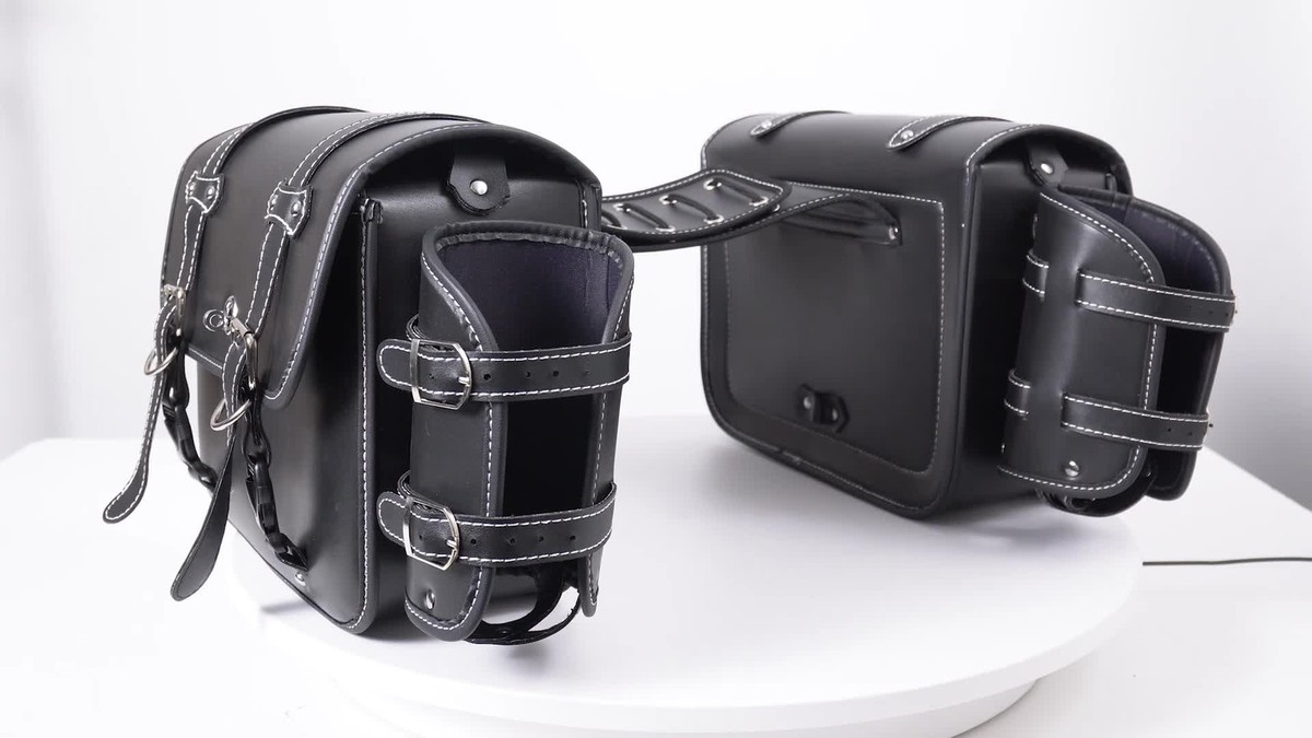 An application scenario or product detail of side bag for motorcycle - Image 9