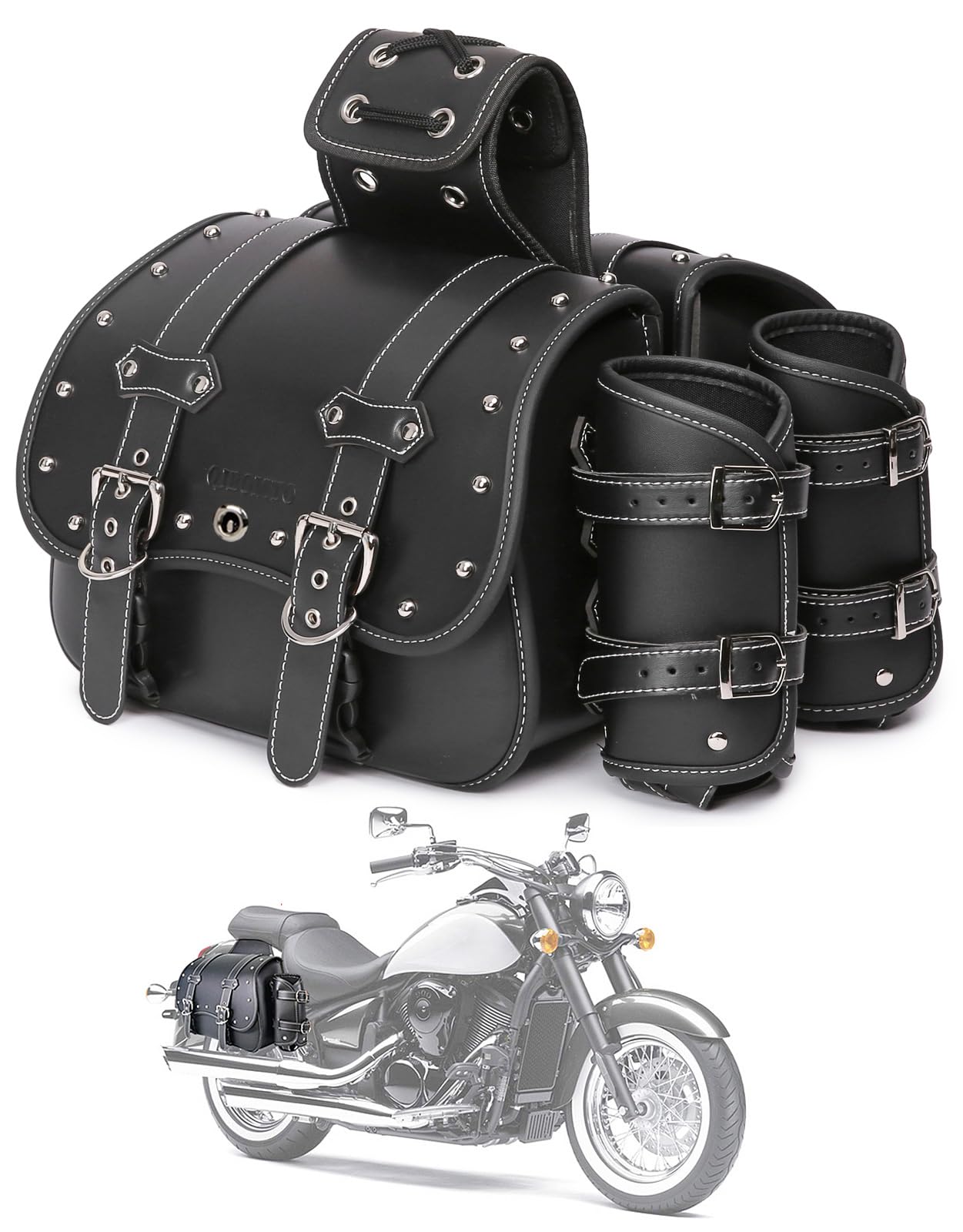 An application scenario or product detail of side bags for motorcycles - Image 3
