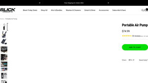 Slick Products - Portable Air Pump