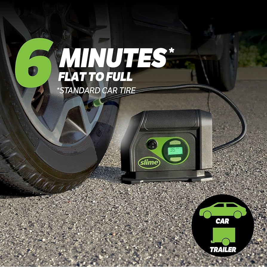 An application scenario or product detail of slime air pump for car tires - Image 19