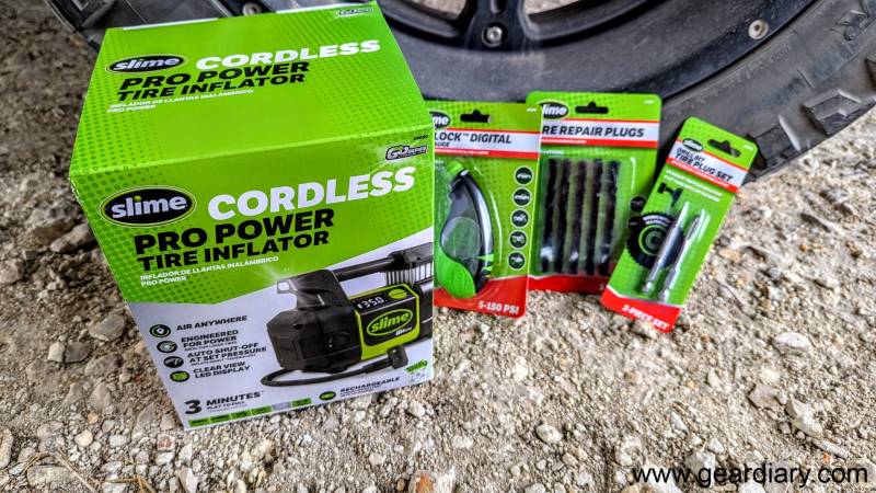 An application scenario or product detail of slime cordless pro power tire inflator - Image 20