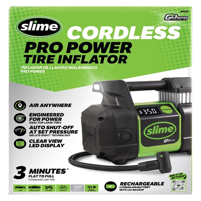 An application scenario or product detail of slime cordless tire inflator - Image 6